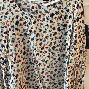 Floral Patterned Blouse from Zara